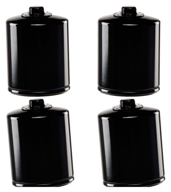 HF171BRC Race Oil Filter - Black - 4 Pack
