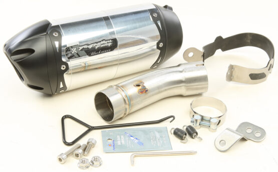 S1R Black Slip On Exhaust