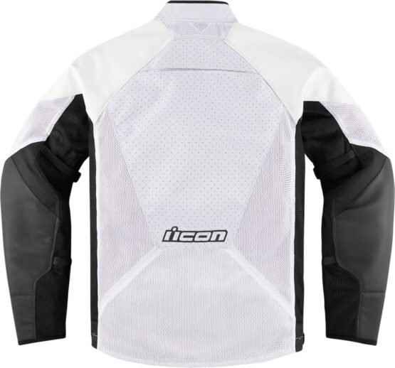 ICON Hooligan Jacket 2XL Black/White Men's - Image 3