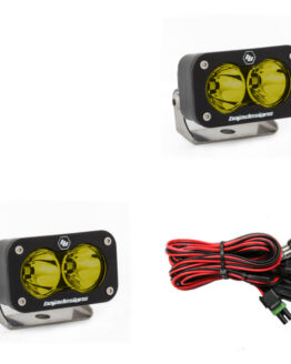 Baja Designs S2 Sport Amber LED Work Light Pair - Work/Scene Pattern