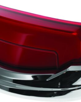Tracer Rear Fender Tip Light Chrome Red Lens