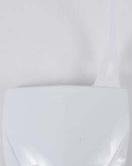 Front Number Plate - White