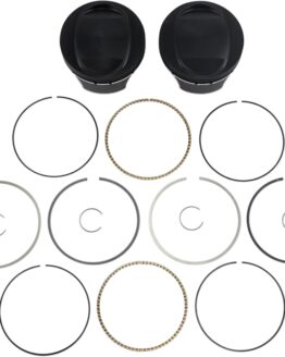 Wiseco Black Edition Forged Piston Kit 10.5:1 103ci For Harley Twin Cam