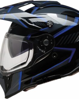 Z1R Range 2.0 Voyager Helmet XS Blue/Black/Gray Gloss
