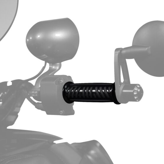 Show Chrome Combat Grips Black for Can-Am Ryker 7/8in Handlebars - Image 2