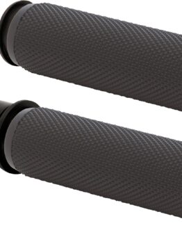 Arlen Ness Knurled Grips TBW Brass For Harley-Davidson