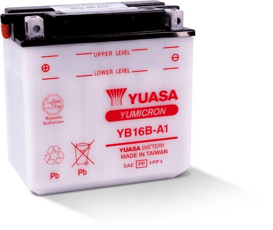 Yuasa YB16B-A1 Yumicron 12 Volt Battery