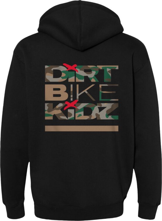 DBK Camo Shovels Hoodie Black Large - Image 2