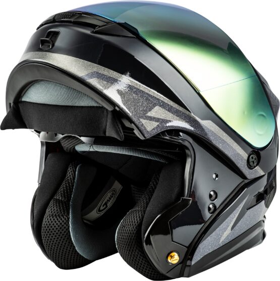 GMAX MD-01 Volta Modular Helmet Grey/Silver 3X-Large - Image 3