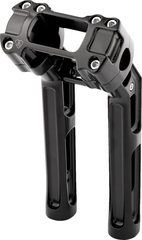 Arlen Ness Method Kickback Riser 10in Black For Harley Softail Gauge