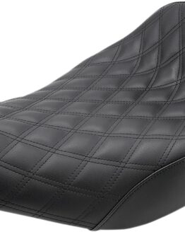 Renegade Lattice Stitched Solo Seat Black Gel