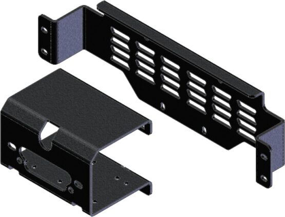 KFI Winch Mount Black Steel For 21-23 Kioti K9 UTV
