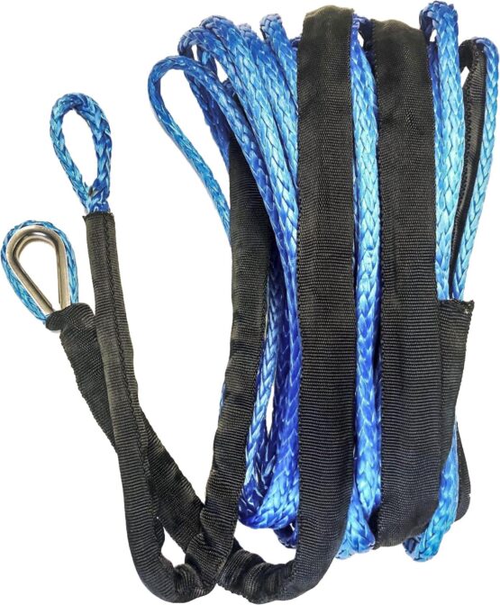 Open Trail Synthetic Winch Rope 1/4 in x 50 ft Blue