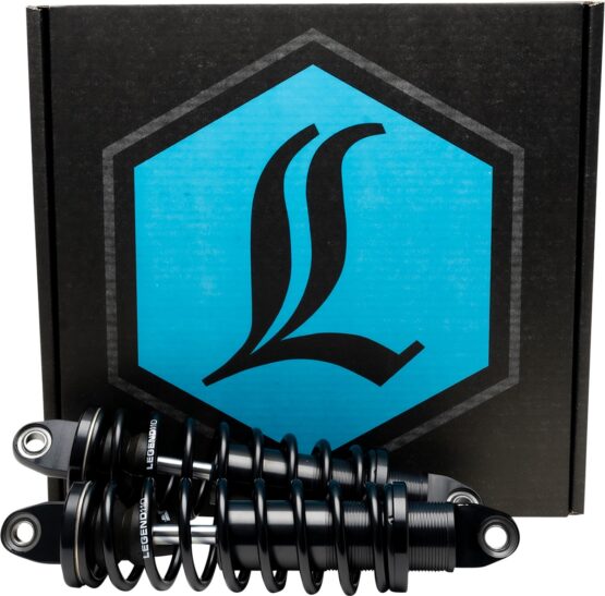 Legend Revo Coil Suspension Black Standard 14in For Harley Dyna