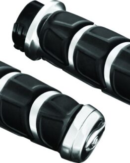 Kuryakyn Kinetic Grips Chrome Metric - Chrome Finish