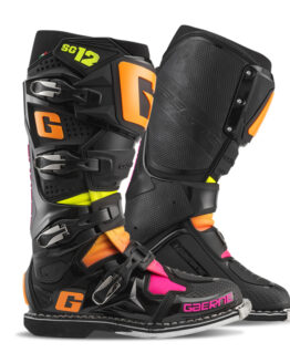 Gaerne SG12 Limited Edition Boot Black/Orange/Pink Size 10