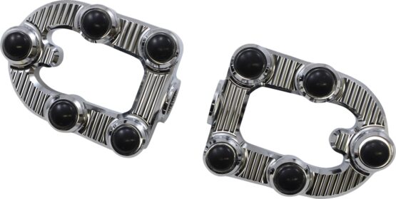 Arlen Ness Chrome MX Footpegs Without Mounts