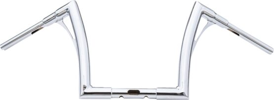 Kodlin USA Super Fat Flowbar Handlebar 1-1/2 x 12-1/2 Chrome For Harley Road Glide