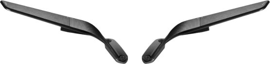 Rizoma Stealth Sport Mirror Black Pair For Ducati Panigale V2 V4 - Image 2