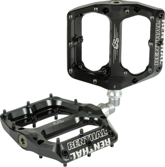 Renthal Revo-F Flat Pedals Black Pair