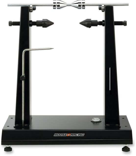 Moose Wheel Truing and Balancing Stand Black