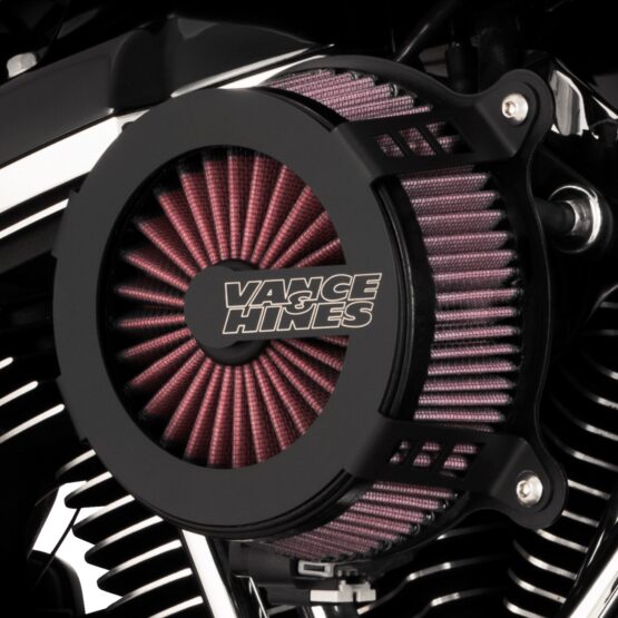Vance & Hines VO2 Cage Fighter Air Intake Kit - Black Contrast - Image 2