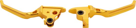 Arlen Ness Method Lever Set Gold for Harley-Davidson Softail - Image 2
