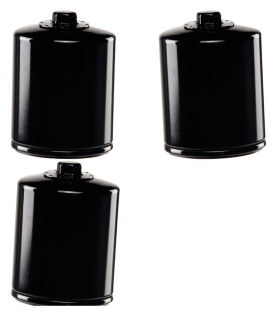 HF171BRC Race Oil Filter - Black - 3 Pack