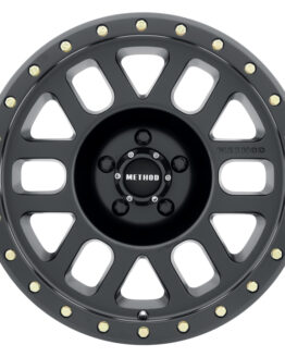 MR309 Grid 17x8.5 0mm Offset 5x150 116.5mm CB Matte Black Wheel