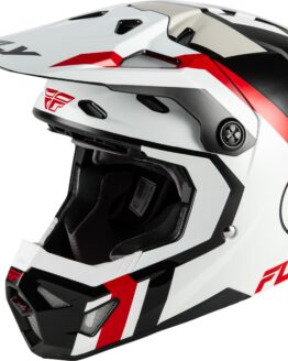 Fly Racing Formula CP Seal Helmet White/Black/Red Medium