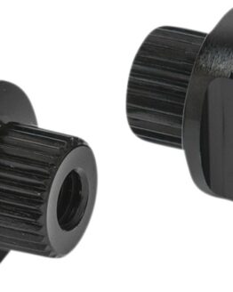 Arlen Ness Splined Footpeg Mounts Gray Fits M8 Softails