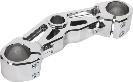 Thrashin Supply Bottom Triple Tree Chrome For 2024 Harley FLTRX Road Glide - Image 4