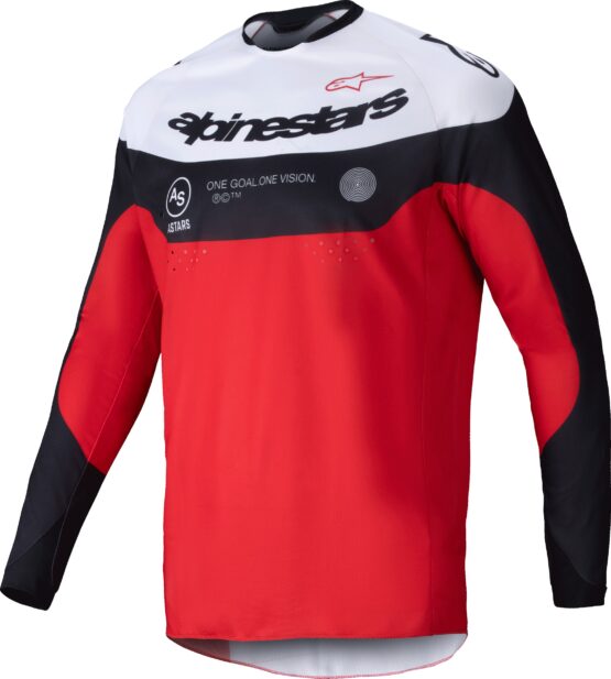 Alpinestars Pro-Dura Jersey LG Black/Bright Red/White