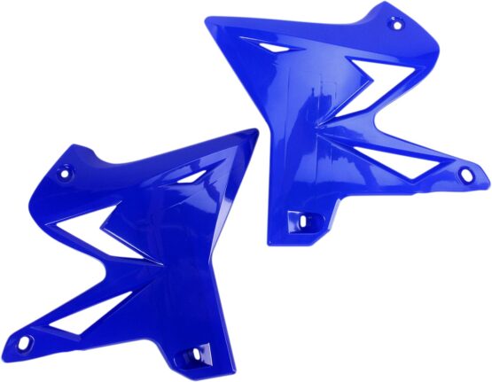 UFO Restyle Plastic Radiator Shroud Blue Fits Yamaha YZ
