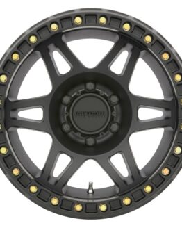 MR106 Beadlock 17x9 -44mm Offset 6x5.5 108mm CB Matte Black w/BH-H24125 Wheel