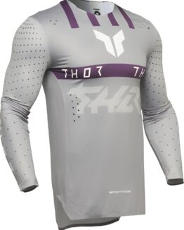Thor Sportmode Flite Jersey 2XL Gray Purple White Men's