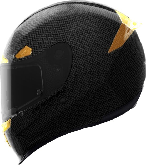 ICON Airframe Pro Carbon 4Tress Helmet Yellow/Black M - Image 3