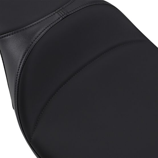 Drag Specialties Extended Reach Predator Seat Black Mild Stitch FL 08-23 - Image 3