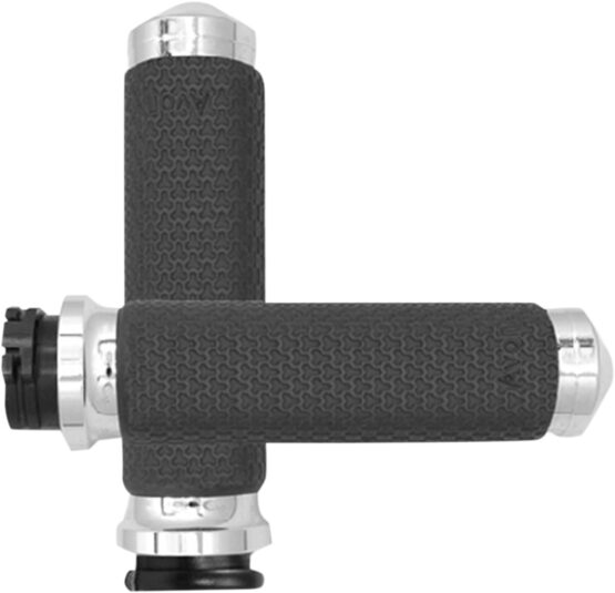 Memory Foam Grips - Chrome