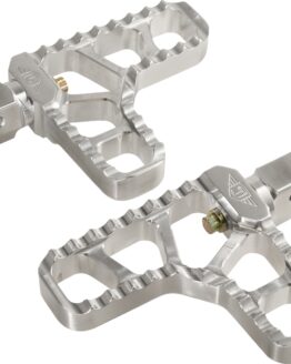 Joker Machine Serrated Heel Pegs Silver For Indian Scout