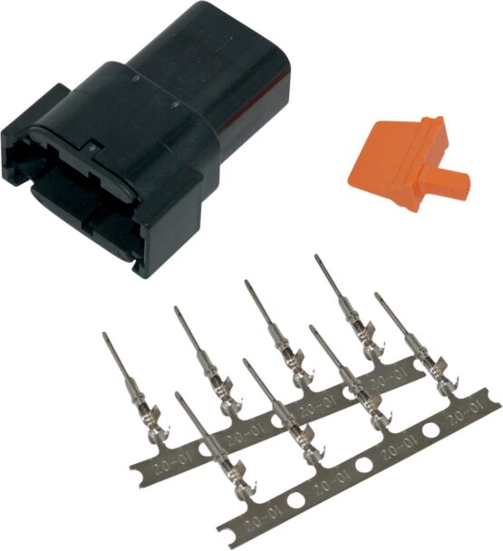 NAMZ Deutsch DTM 8-Position Connector Kit Black