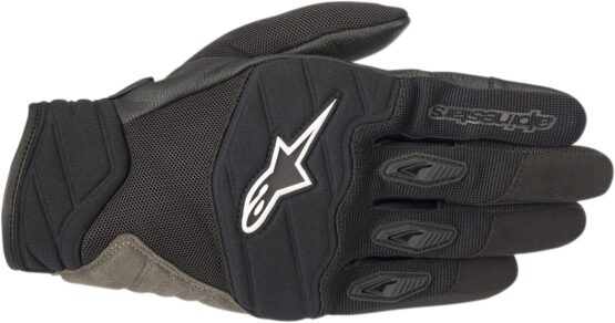 Shore Motorcycle Gloves Black Medium
