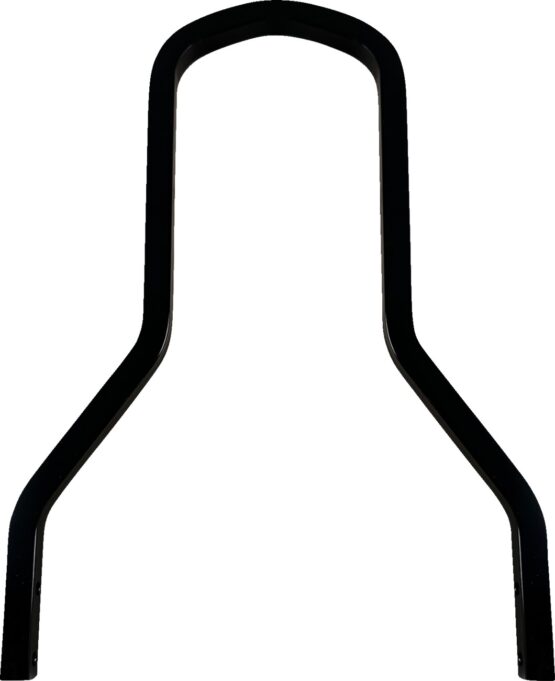 Drag Specialties Square Sissy Bar Black 10.14in x 8.75in For Harley-Davidson