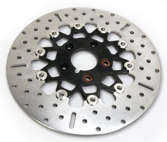 10-Button Black Carrier Floating Brake Rotor - Image 2
