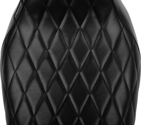 Le Pera Bare Bones Solo Seat Diamond Stitch Black For Harley FLH/FLT 2023-2024 - Image 3