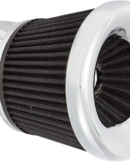 Arlen Ness Velocity 90 Deg. Air Cleaner Kit Chrome