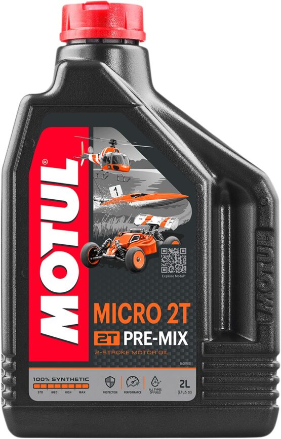 Motul Micro 2T 2-Stroke Model Engine Oil 2 Liter Bottle
