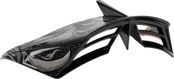 ICON Domain Helmet OTT Rear Spoiler Grand Maw Gray One Size