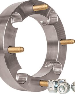 PM Off-Road 2in Wheel Spacer Pair 4/137 12x1.5 Studs Silver UTV