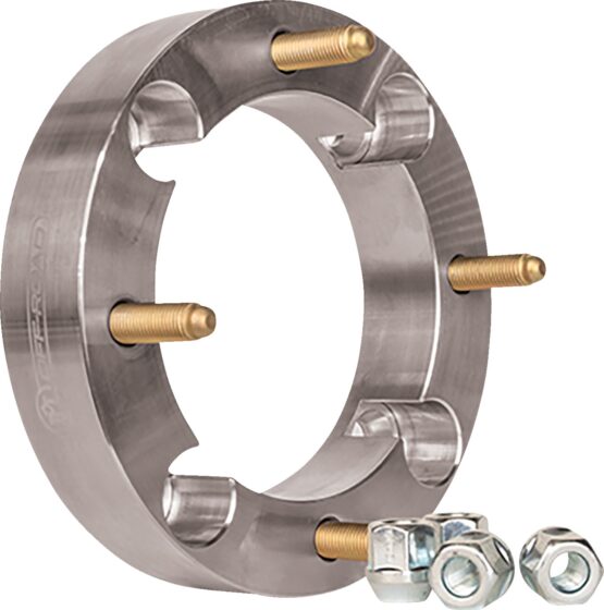 PM Off-Road 2in Wheel Spacer Pair 4/137 12x1.5 Studs Silver UTV